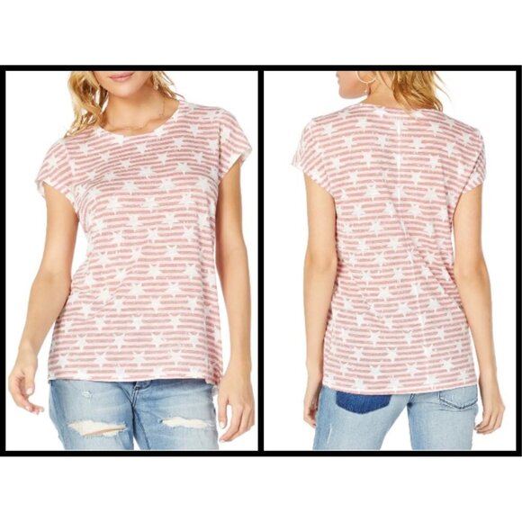 💕MICHAEL STARS💕 Americana Crewneck Tee - Picture 2 of 15